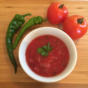 Fresh Homemade Tomato Salsa