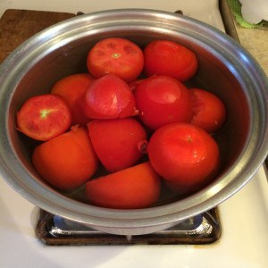 Boiled Tomatoes