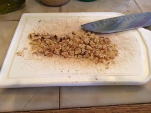 basil pesto walnuts chopped