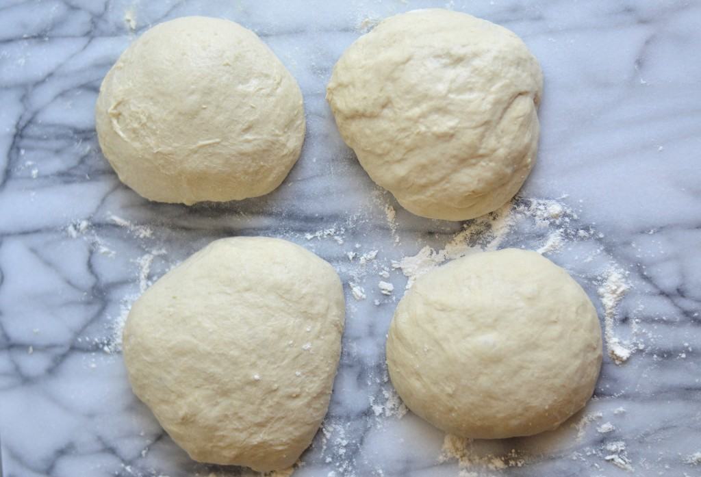Don't be intimidated by making your own pizza dough, it's quite simple once you get the hang of it! This dough is perfect for a DIY pizza night at home. Everyone gets to pick their favorite toppings!