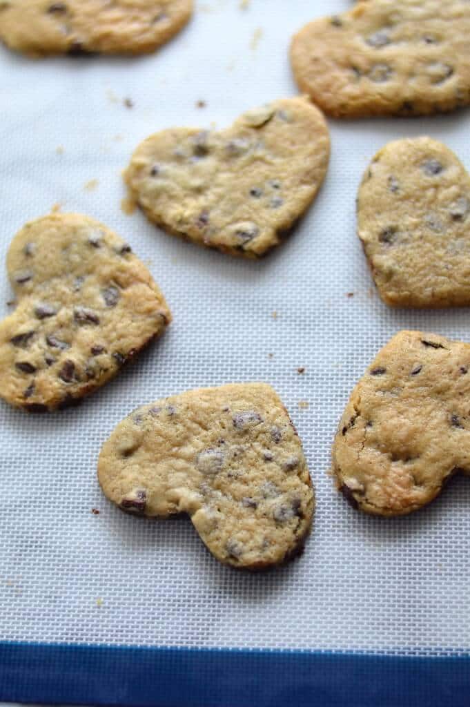 valentine's day heart cookies