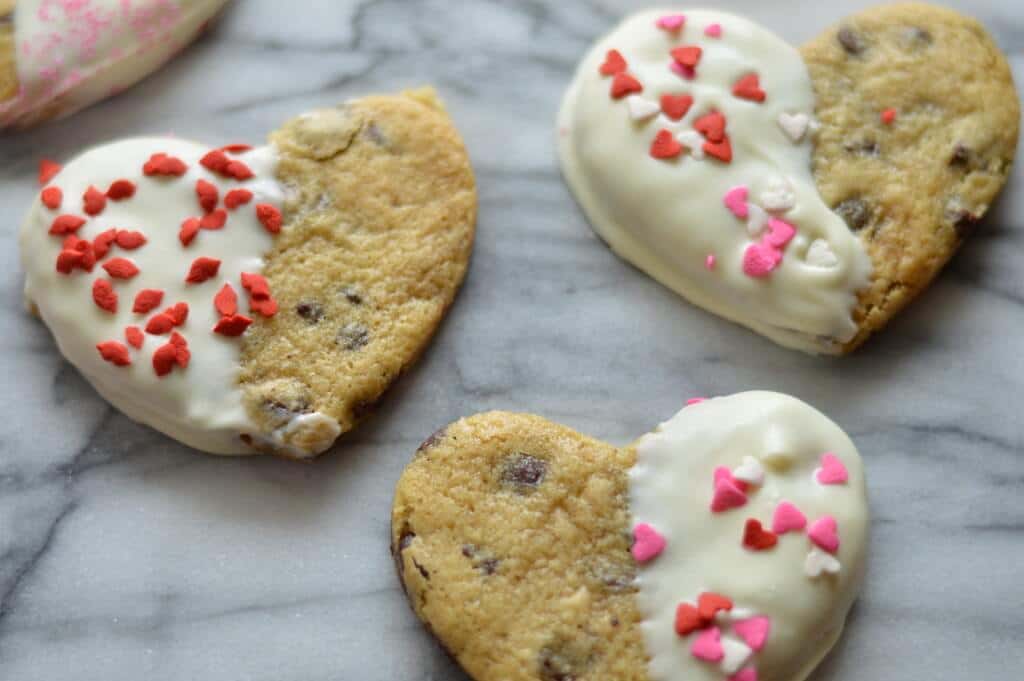 valentine's day cookies sprinkles