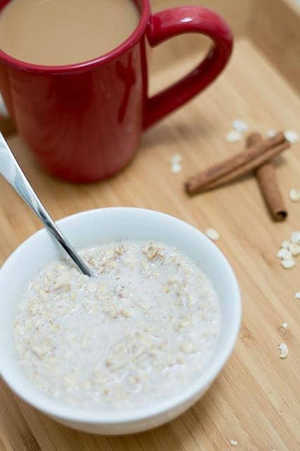 snickerdoodle overnight oats