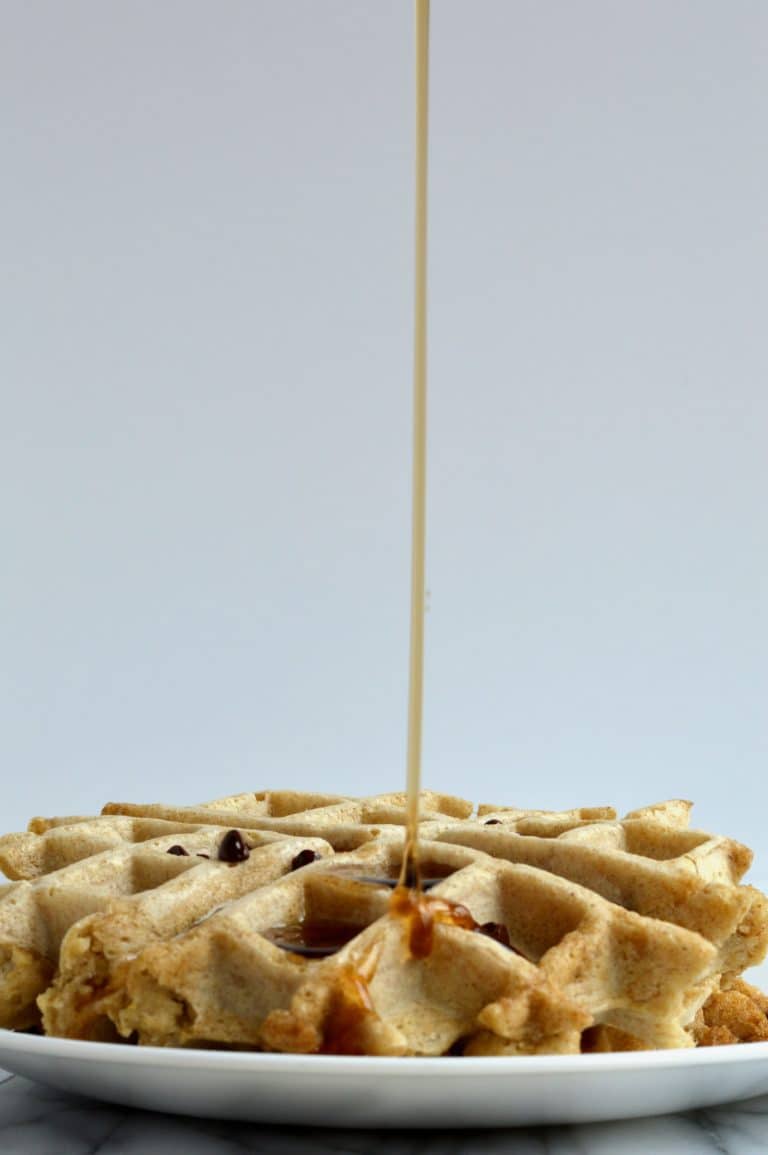 Small Batch Protein Waffles