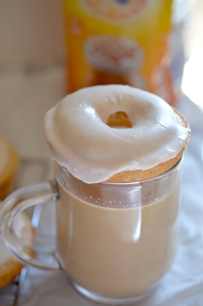 Caramel Macchiato Baked Donuts and coffee are a match made in heaven.