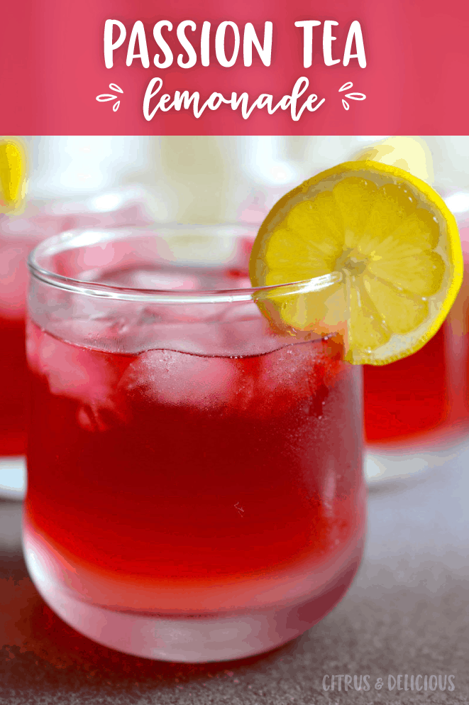 Save so much money by making your own Passion Tea Lemonade at home instead of going to Starbucks. This sweet and refreshing drink is the perfect drink for summer!