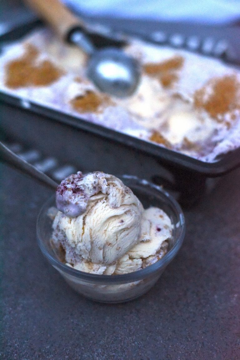 Blueberry Cheesecake Ice Cream