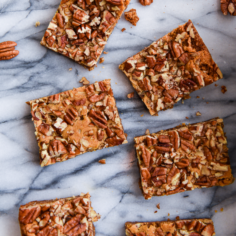 Pumpkin Pecan Blondies
